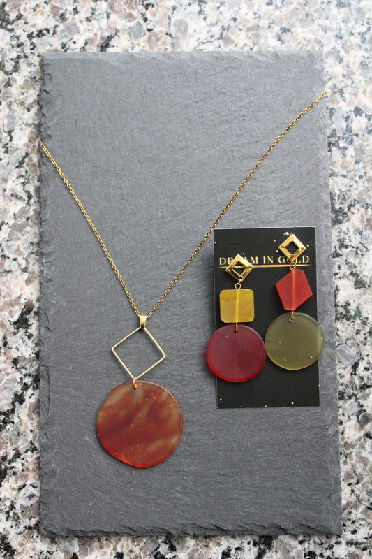 Statement Glass Earrings