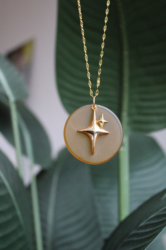 Statement Glass Necklace