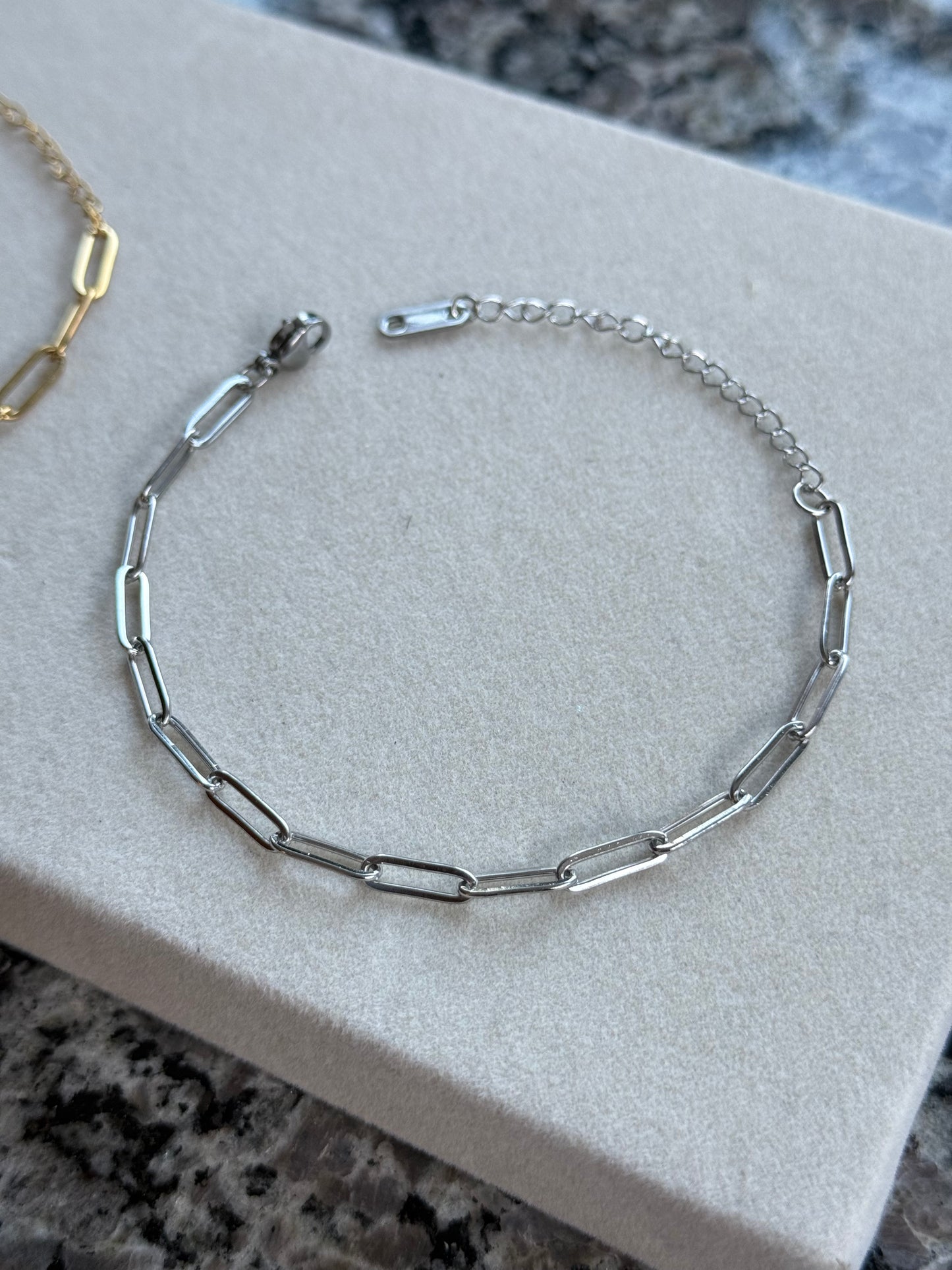 Paper Clip Bracelet