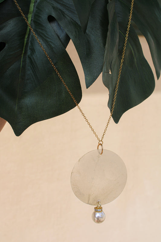 Statement Capiz Necklace