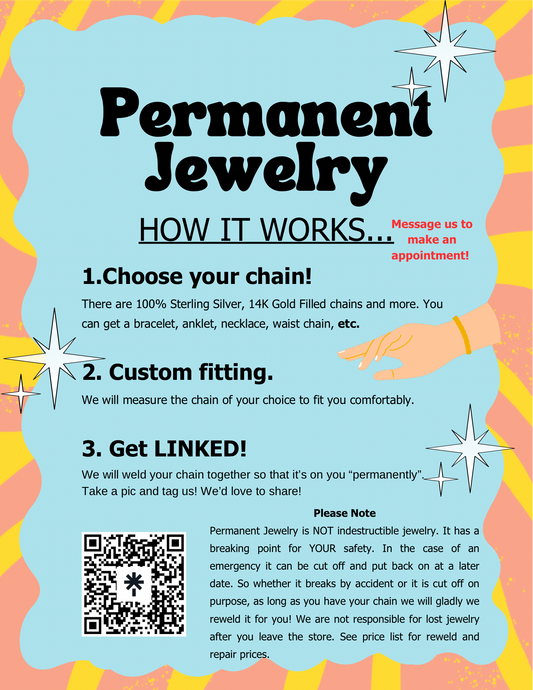 Permanent Jewelry Appointments