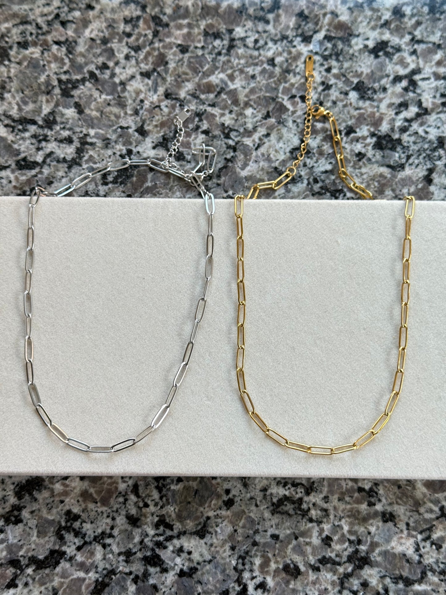 Paper Clip Necklace