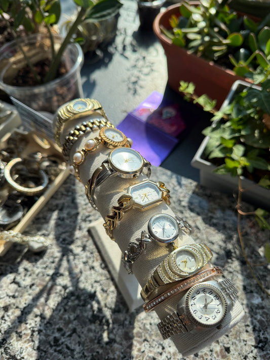 Vintage Watch (XOXO Silver)