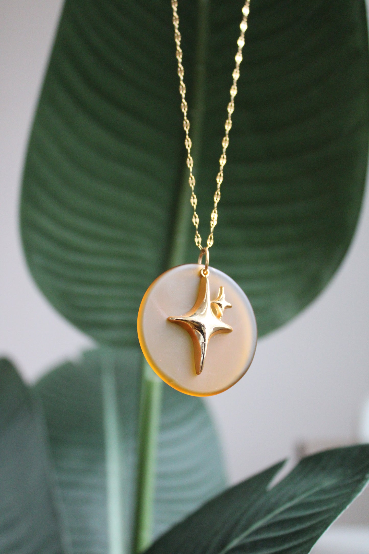 Statement Glass Necklace