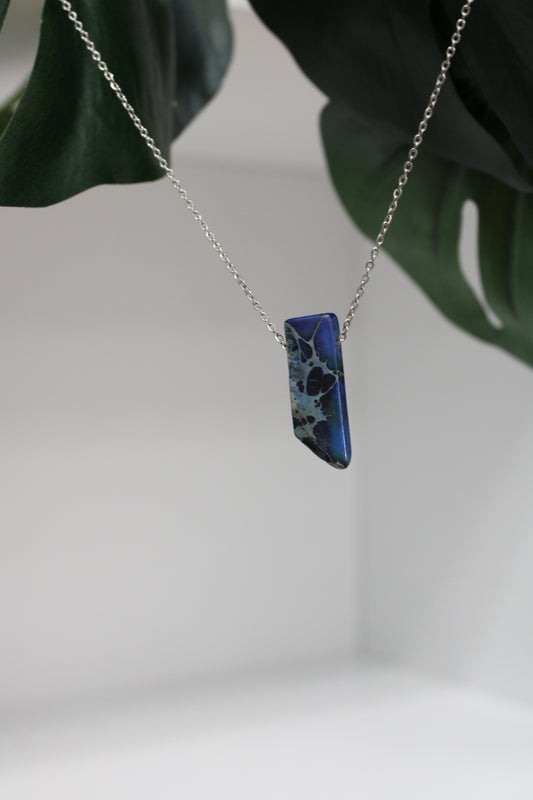 Statement Necklace (Amethyst)