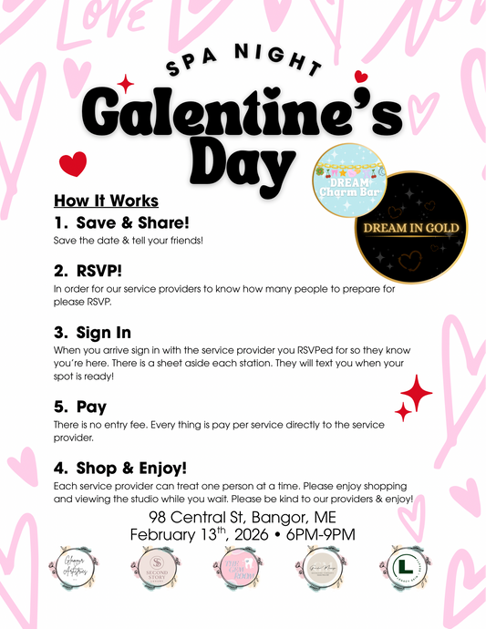 Event - Spa Night On Galentine’s Day (Pay Per Service)