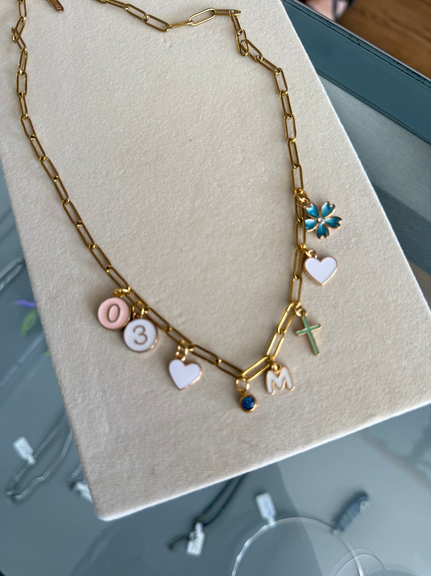 Charm Bar - Surprise Necklace (Paperclip)