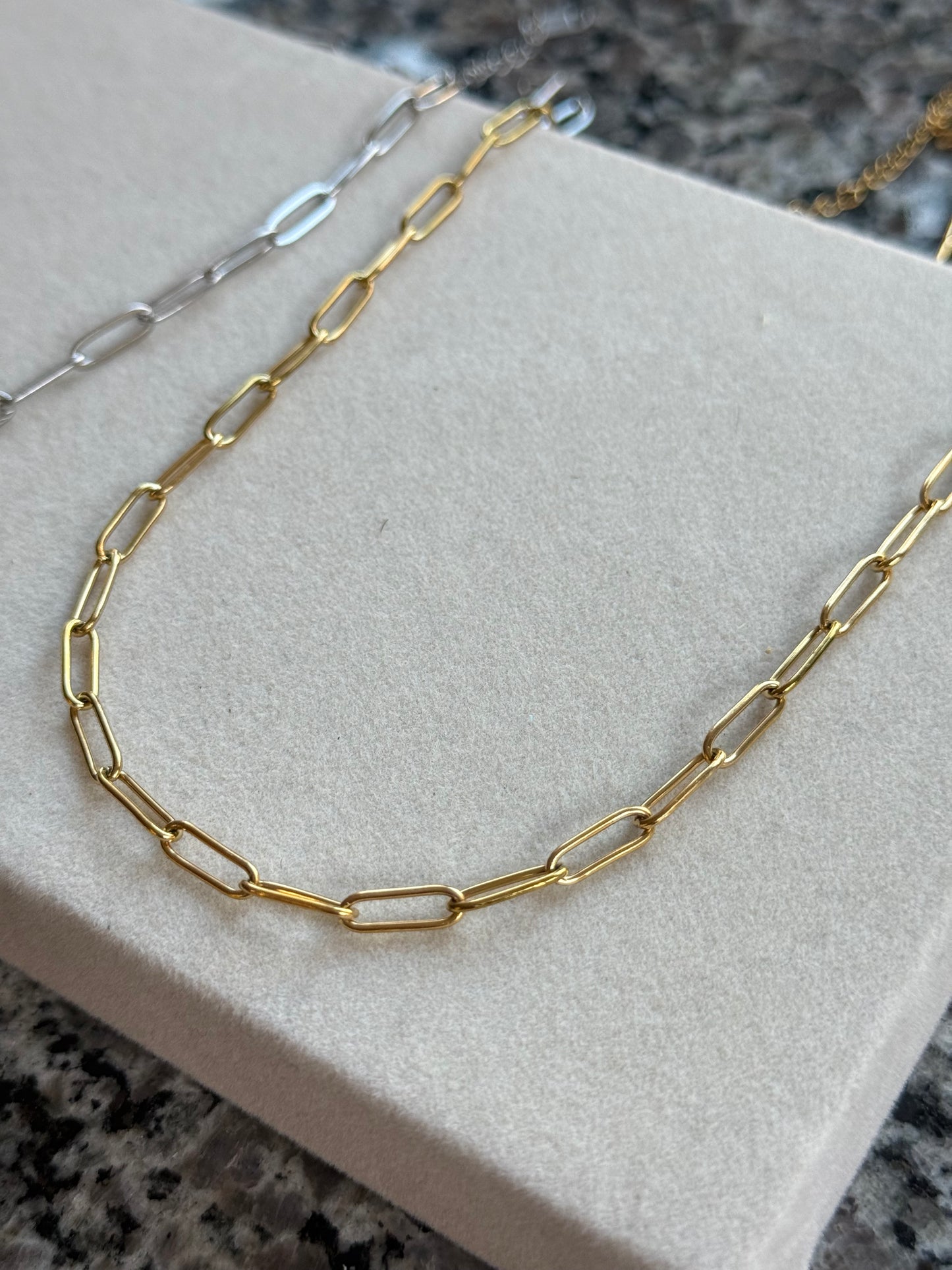 Paper Clip Necklace