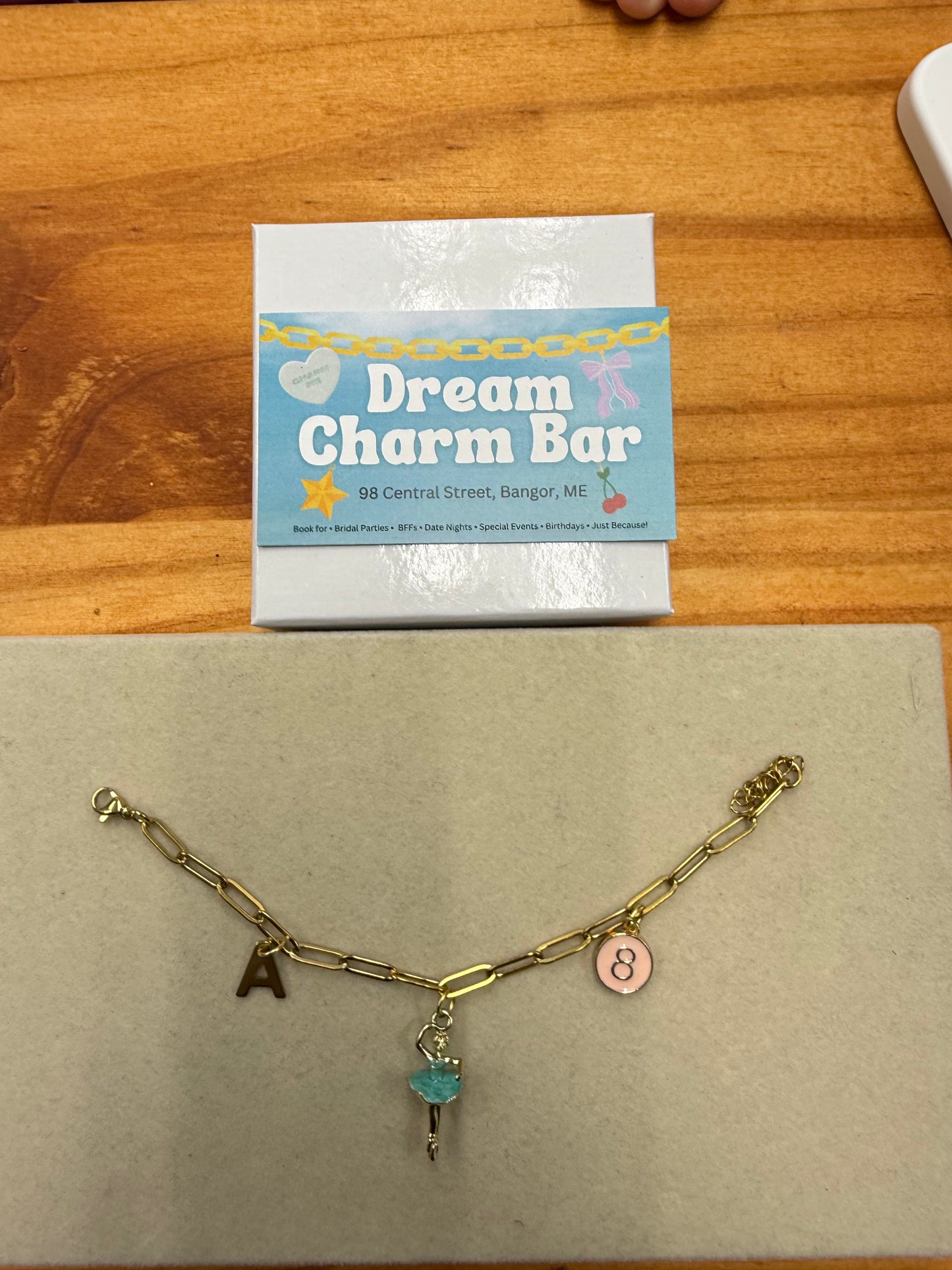 Charm Bar - Surprise Bracelet (Paperclip)