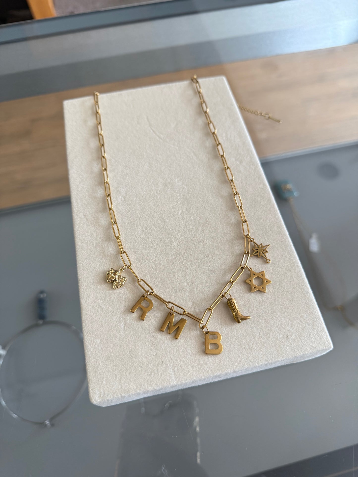 Charm Bar - Surprise Necklace (Paperclip)