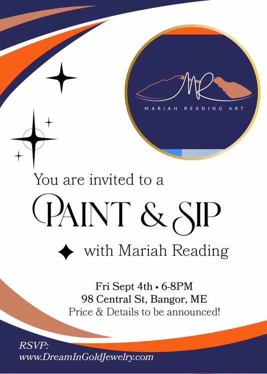 Workshops - Mariah Reading Art (Save The Date)