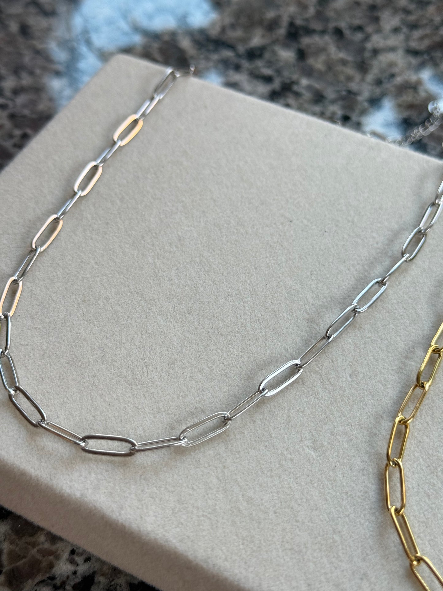 Paper Clip Necklace
