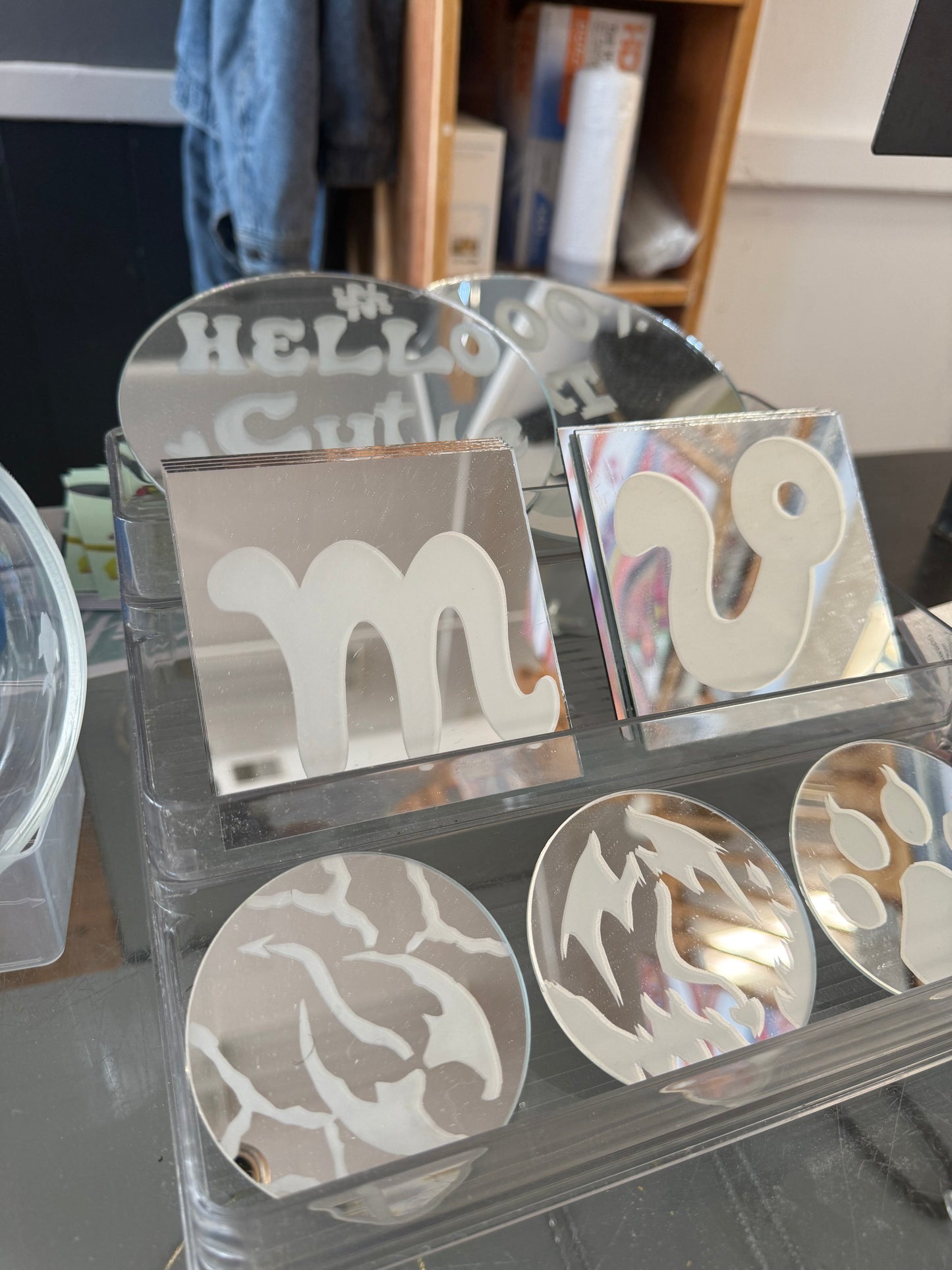 “Reflective Art” (Mirrors & Bowls)