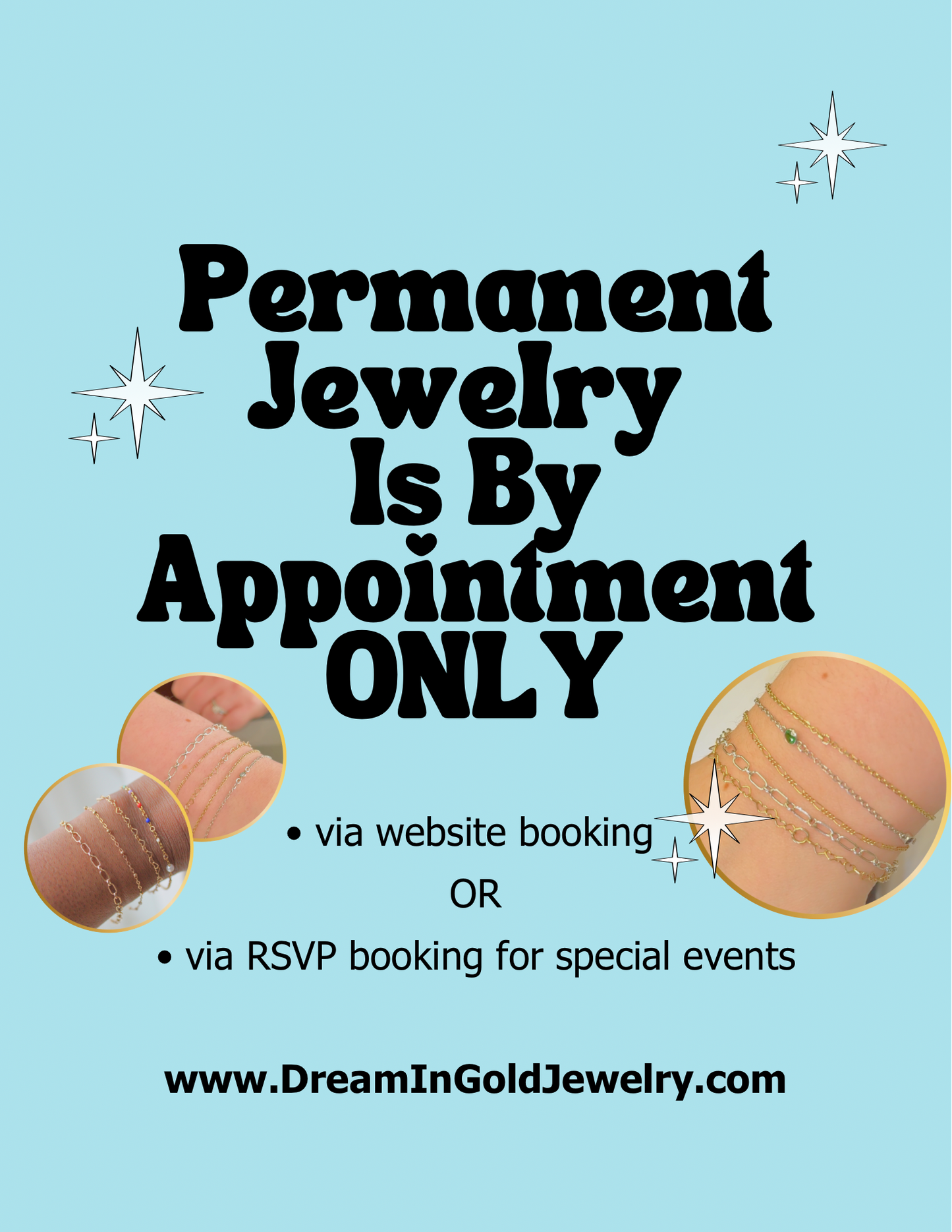 Permanent Jewelry Appointments
