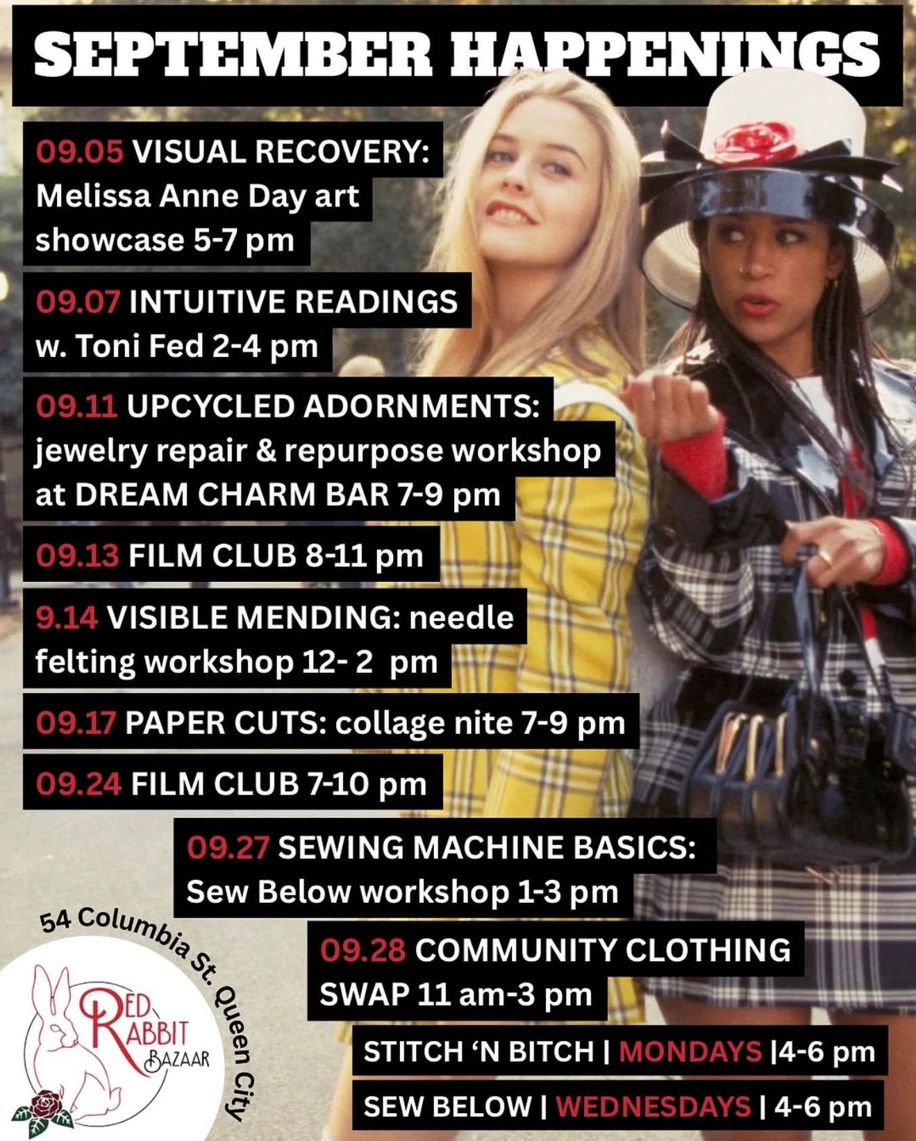 Workshops - UpCycled Adornments w. Red Rabbit!