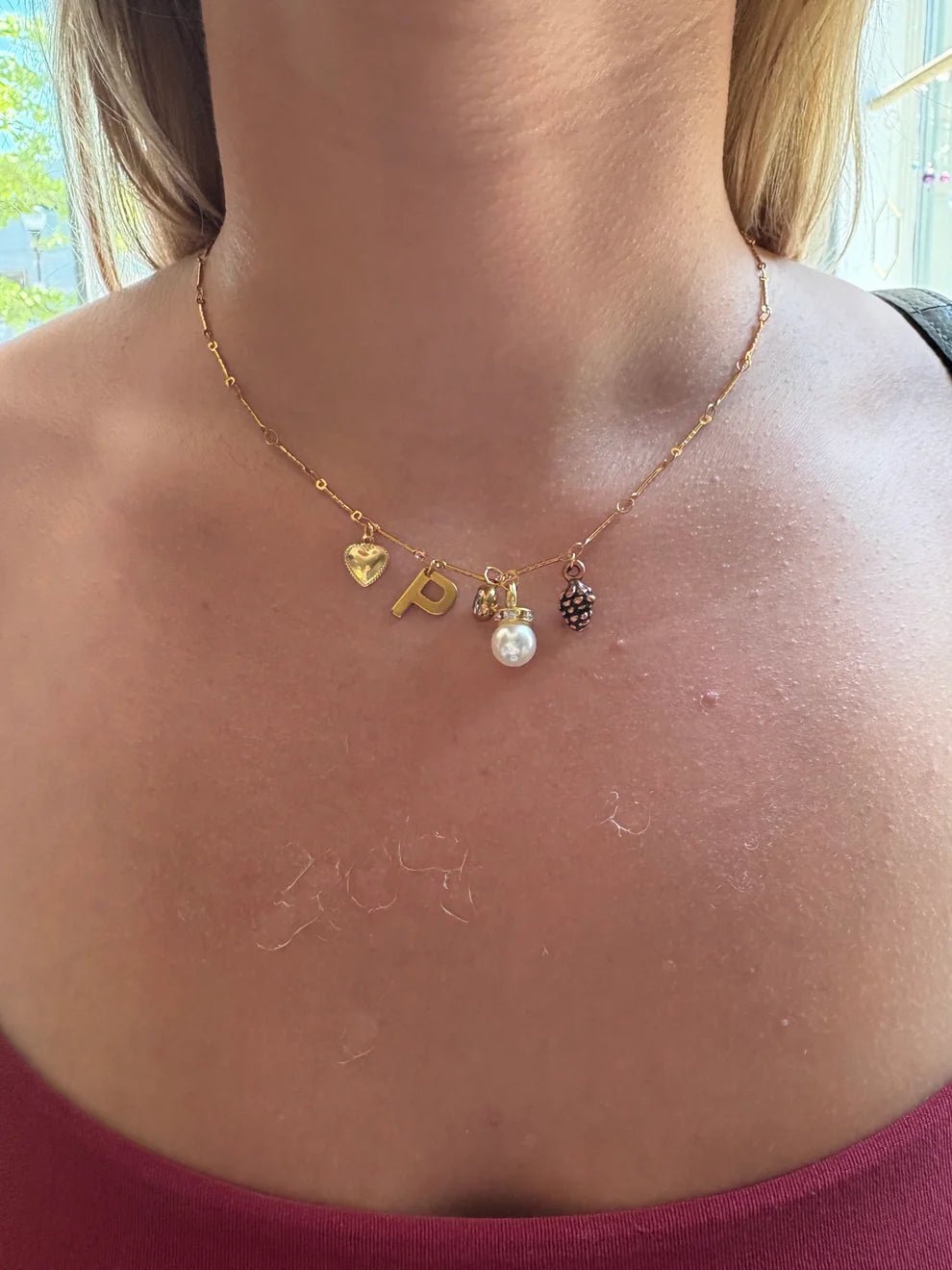 Charm Bar - Surprise Necklace (Dainty)