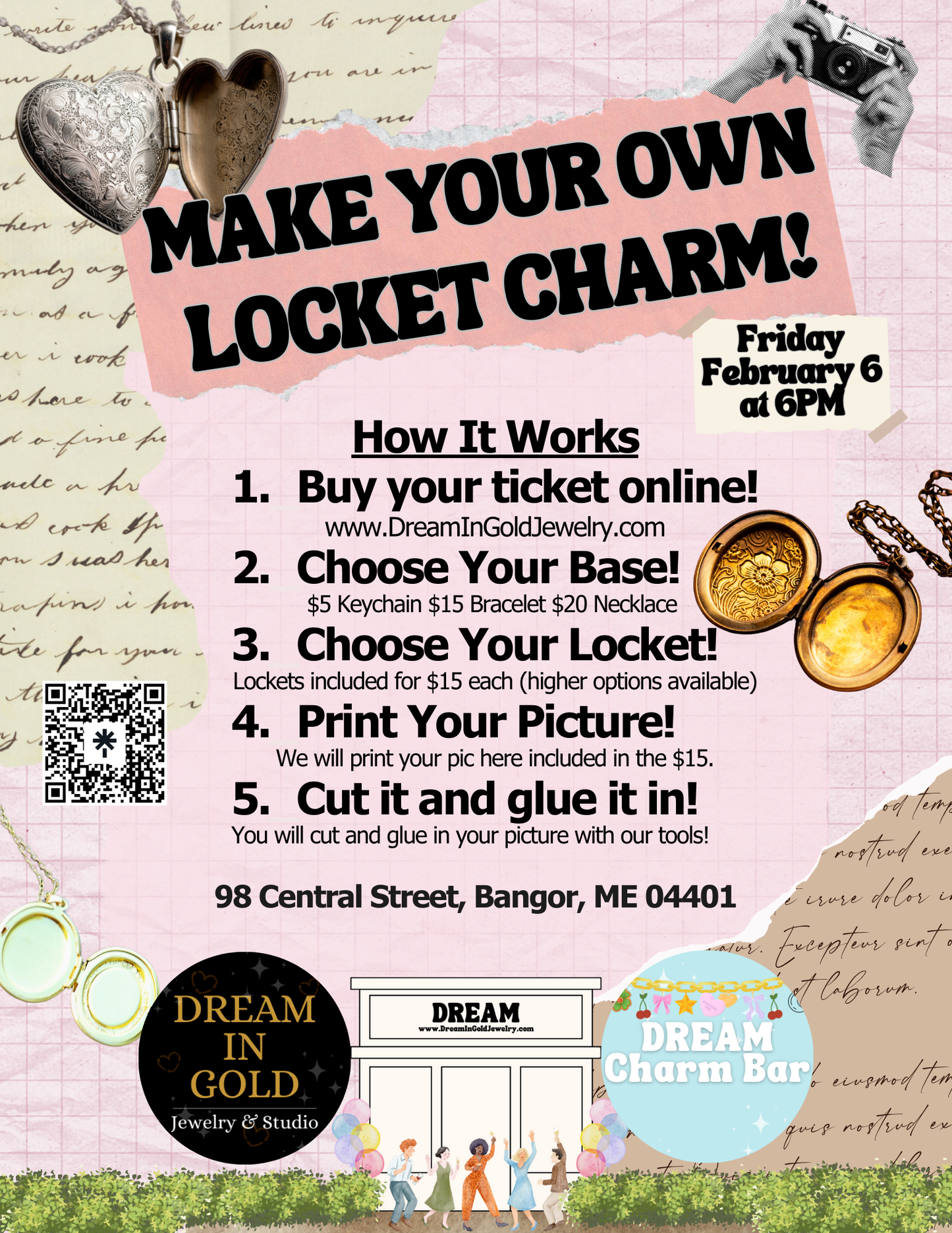DIY Locket Charms Workshop!