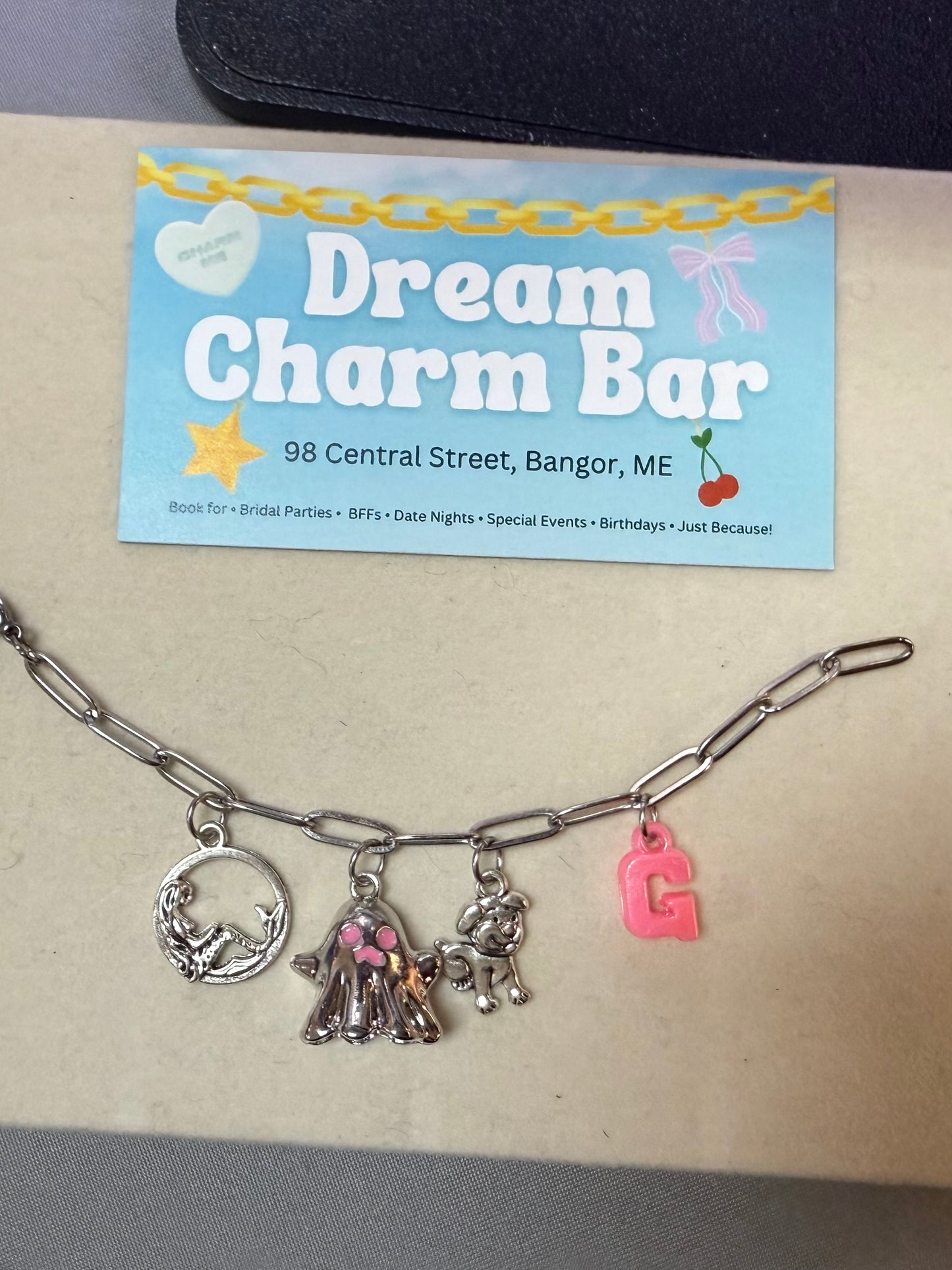 Charm Bar - Surprise Bracelet (Paperclip)