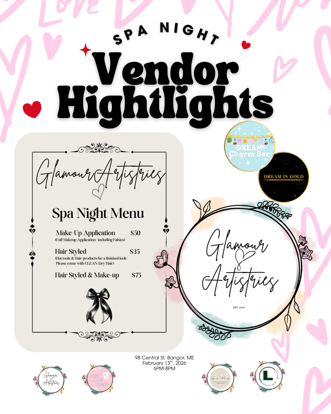 Event - Spa Night On Galentine’s Day (Pay Per Service)