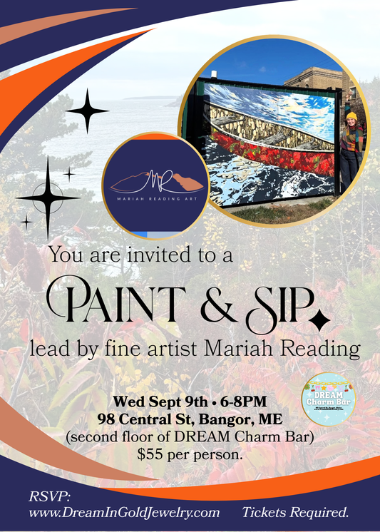 Workshops - Paint & Sip W. Mariah Reading