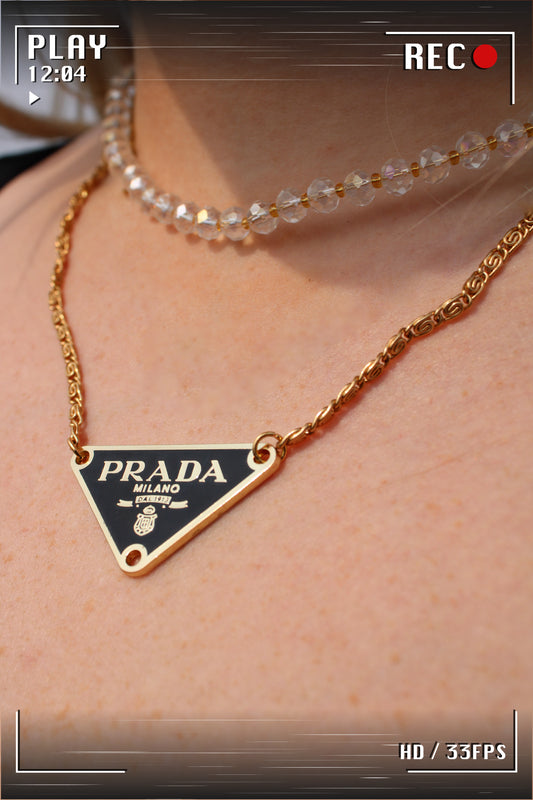 Prada Disigner Chain Real Gold Plated or Stainless Steel