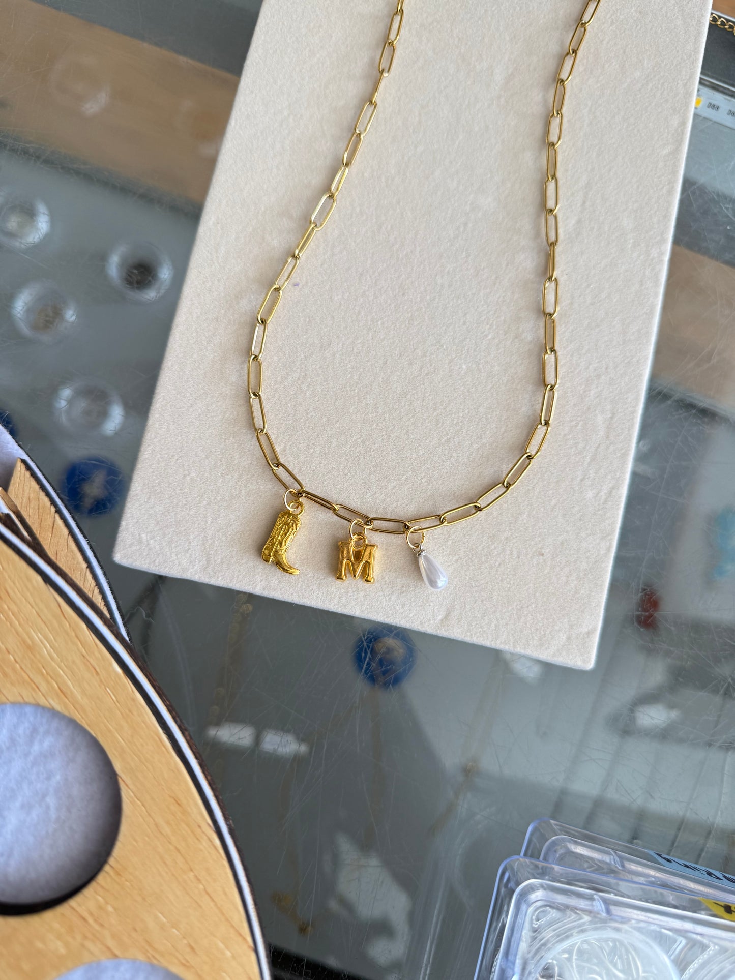 Charm Bar - Surprise Necklace (Paperclip)