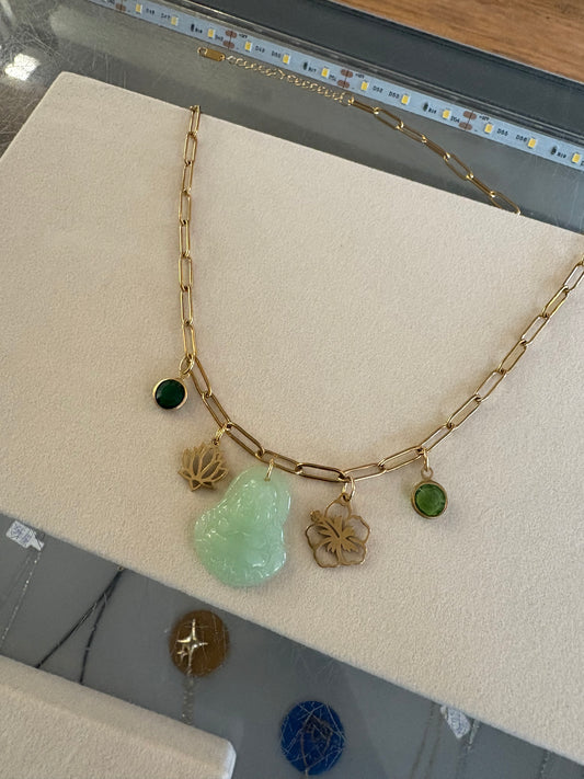Charm Bar - Surprise Necklace (Paperclip)