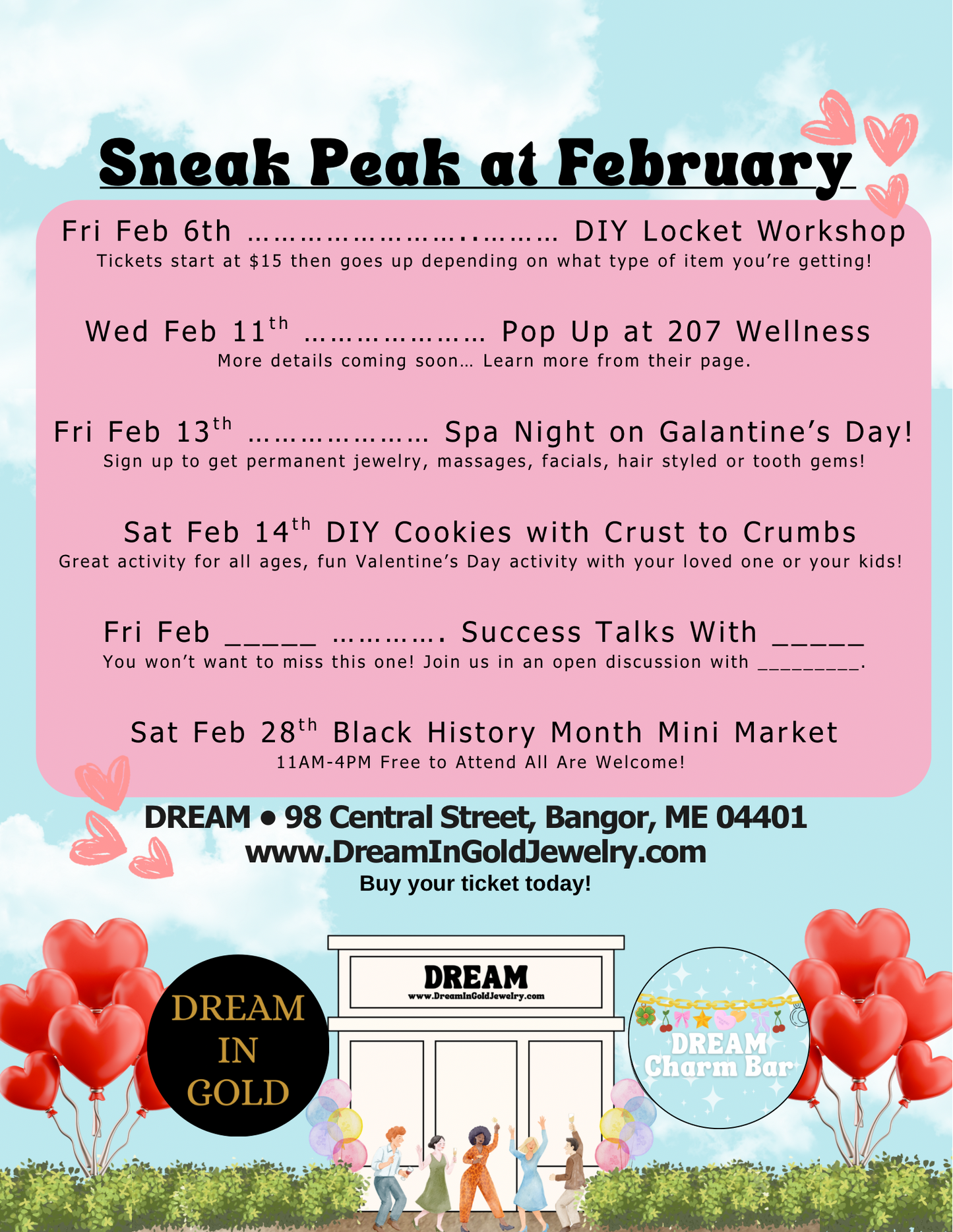 Event - Spa Night On Galentine’s Day (Pay Per Service)