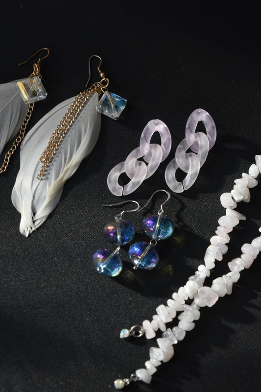 Statement Feather Earrings