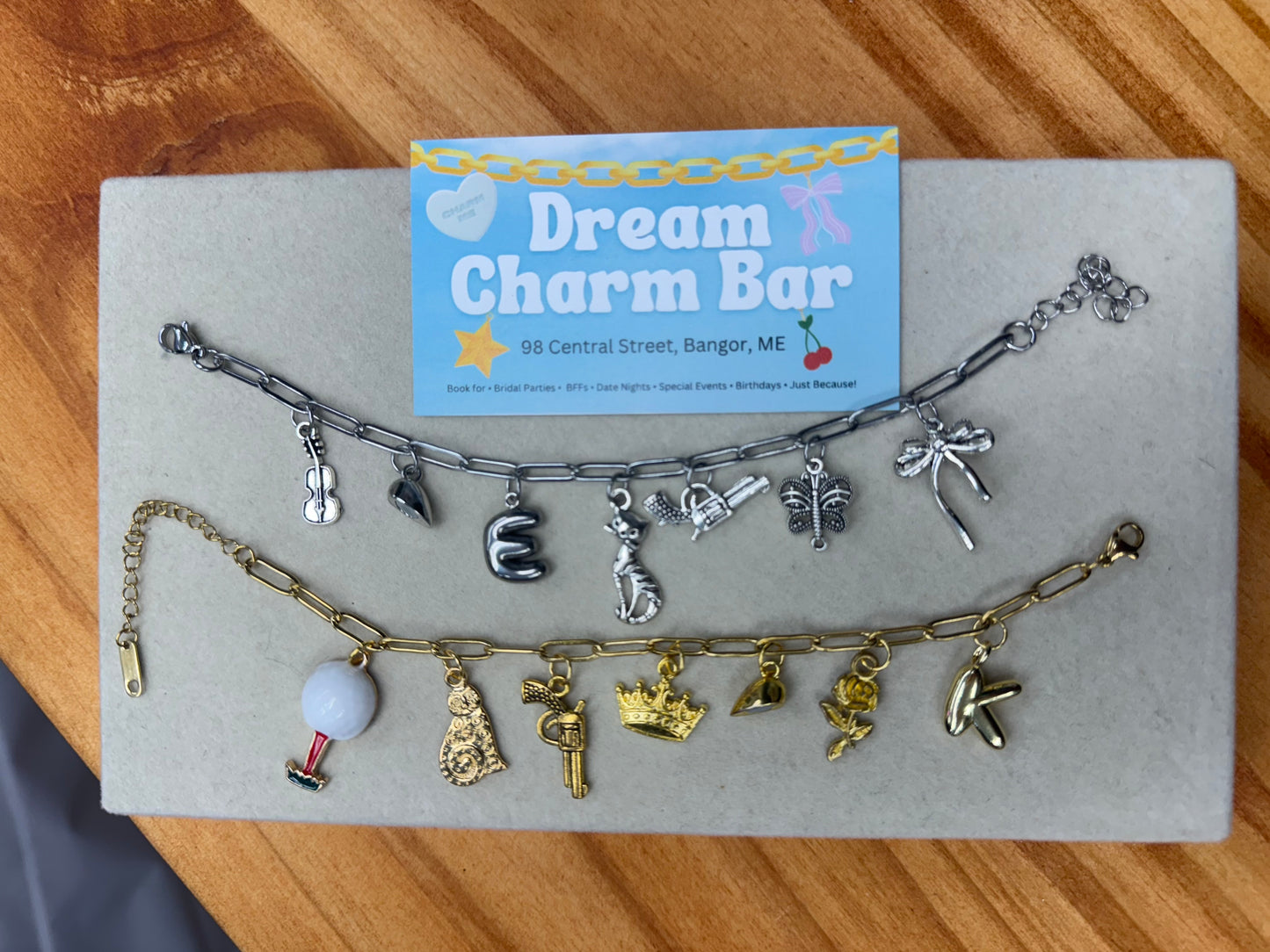 Charm Bar - Surprise Bracelet (Paperclip)
