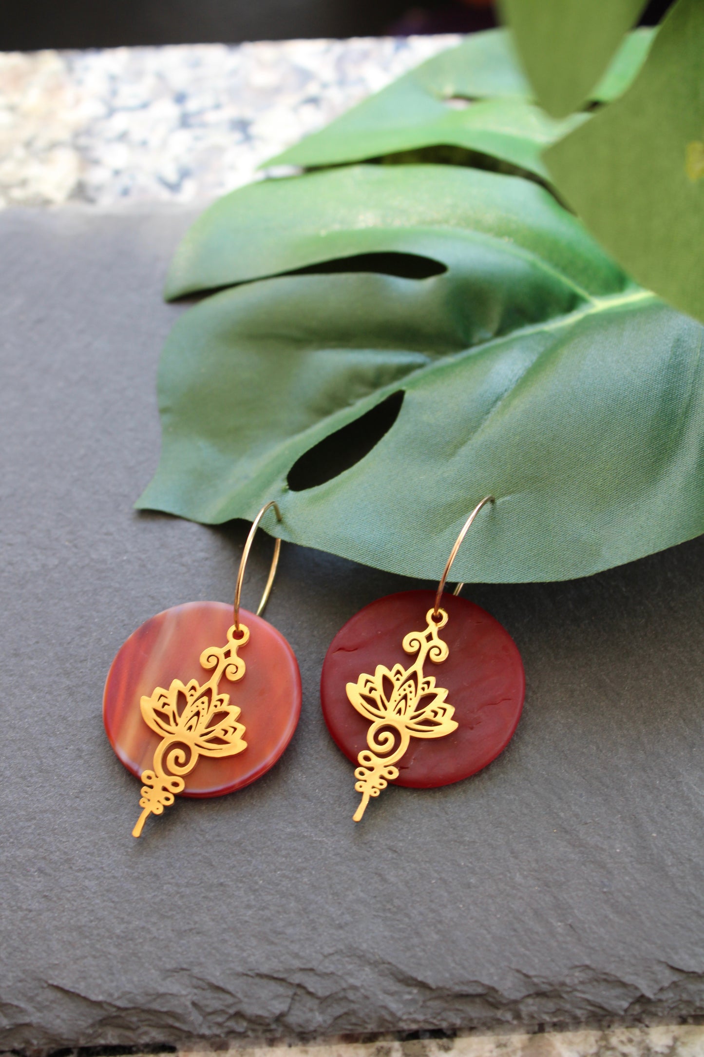 Statement Glass Earrings