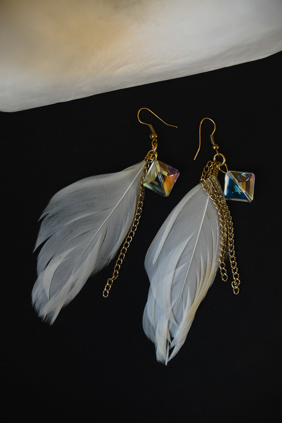 Statement Feather Earrings
