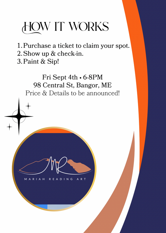 Workshops - Mariah Reading Art (Save The Date)