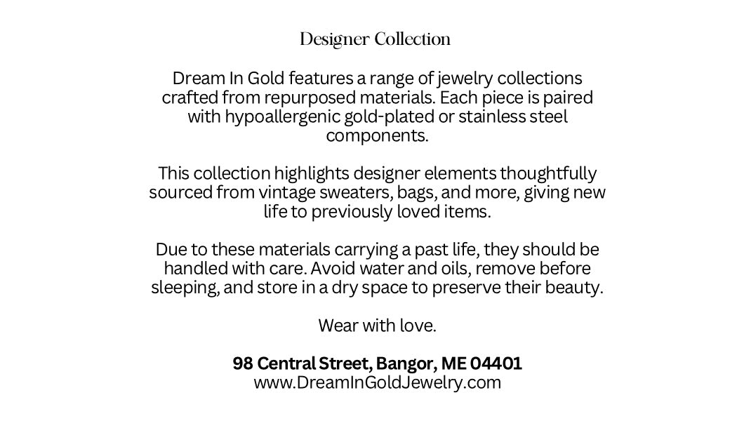 Designer Upcycled CC