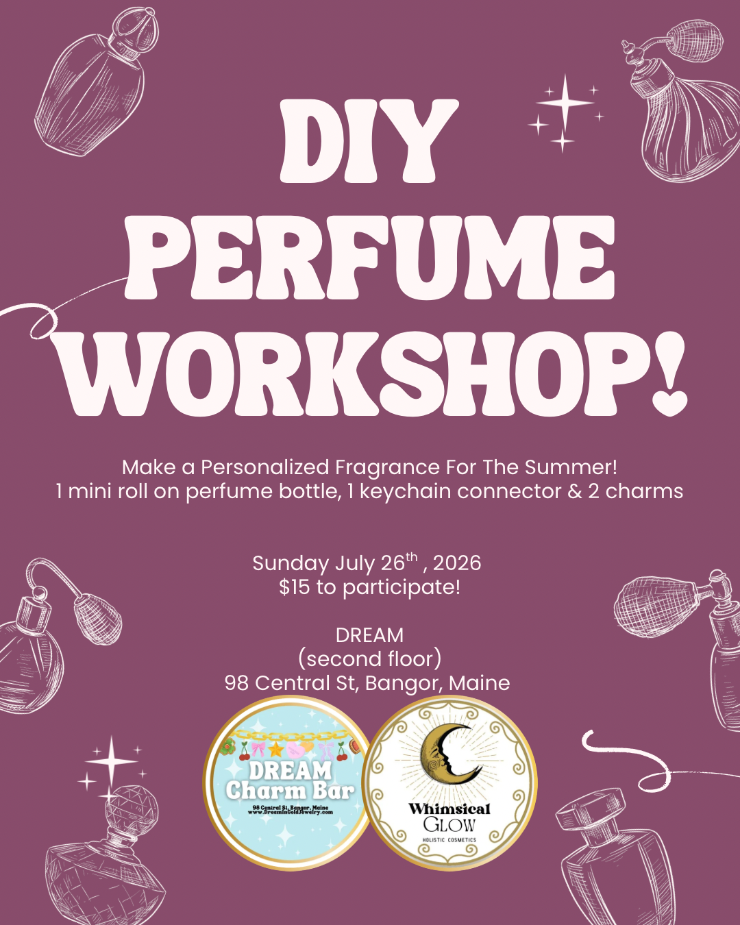 Workshops - DIY Mini Perfume!