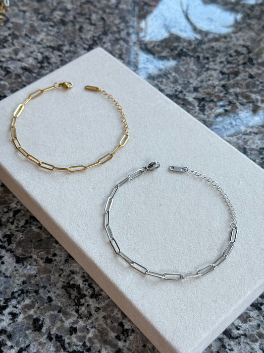 Paper Clip Bracelet