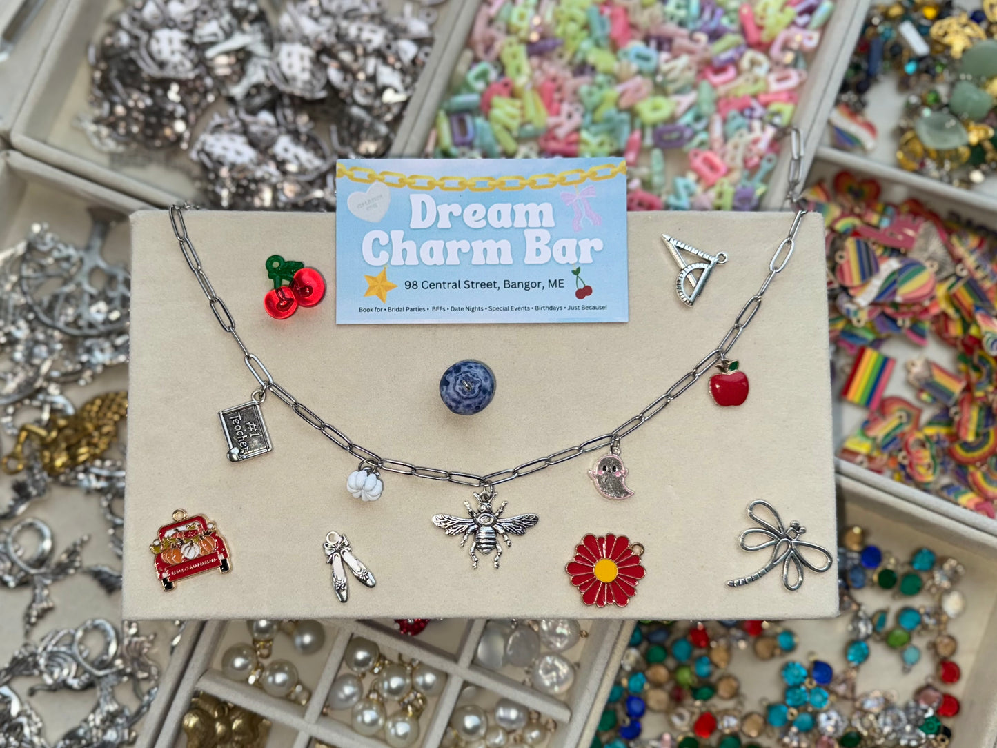 Charm Bar - Surprise Necklace (Paperclip)