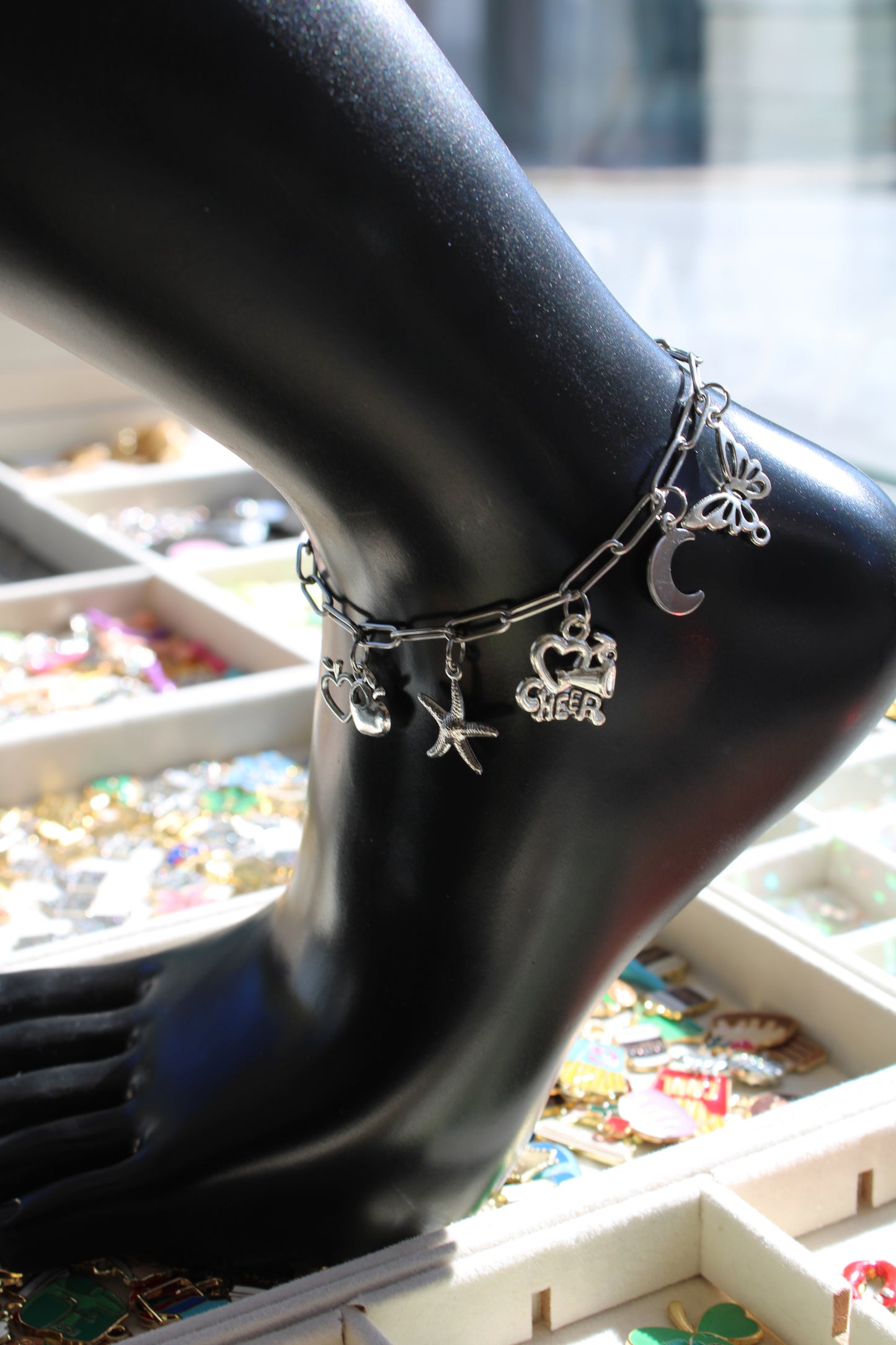 Charm Bar - Surprise Anklet (Paperclip)