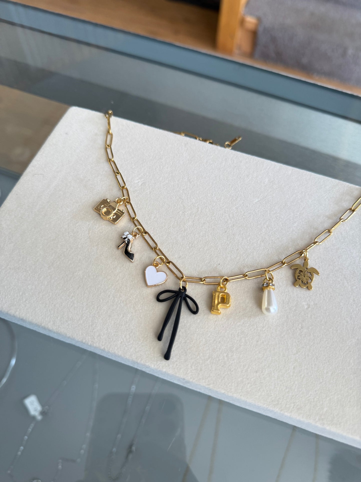 Charm Bar - Surprise Necklace (Paper Clip)