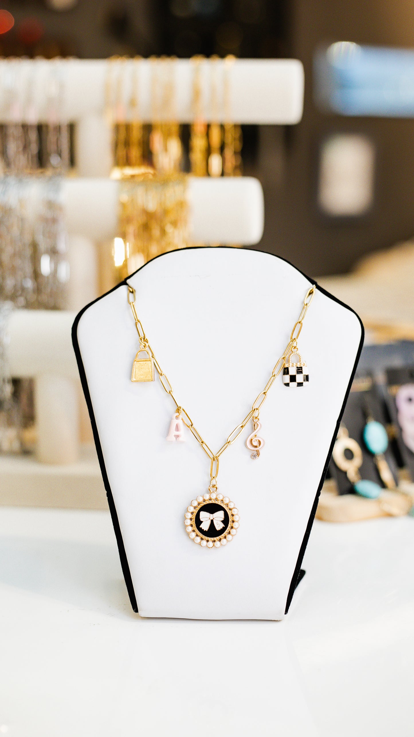 Charm Bar - Surprise Necklace (Paper Clip)