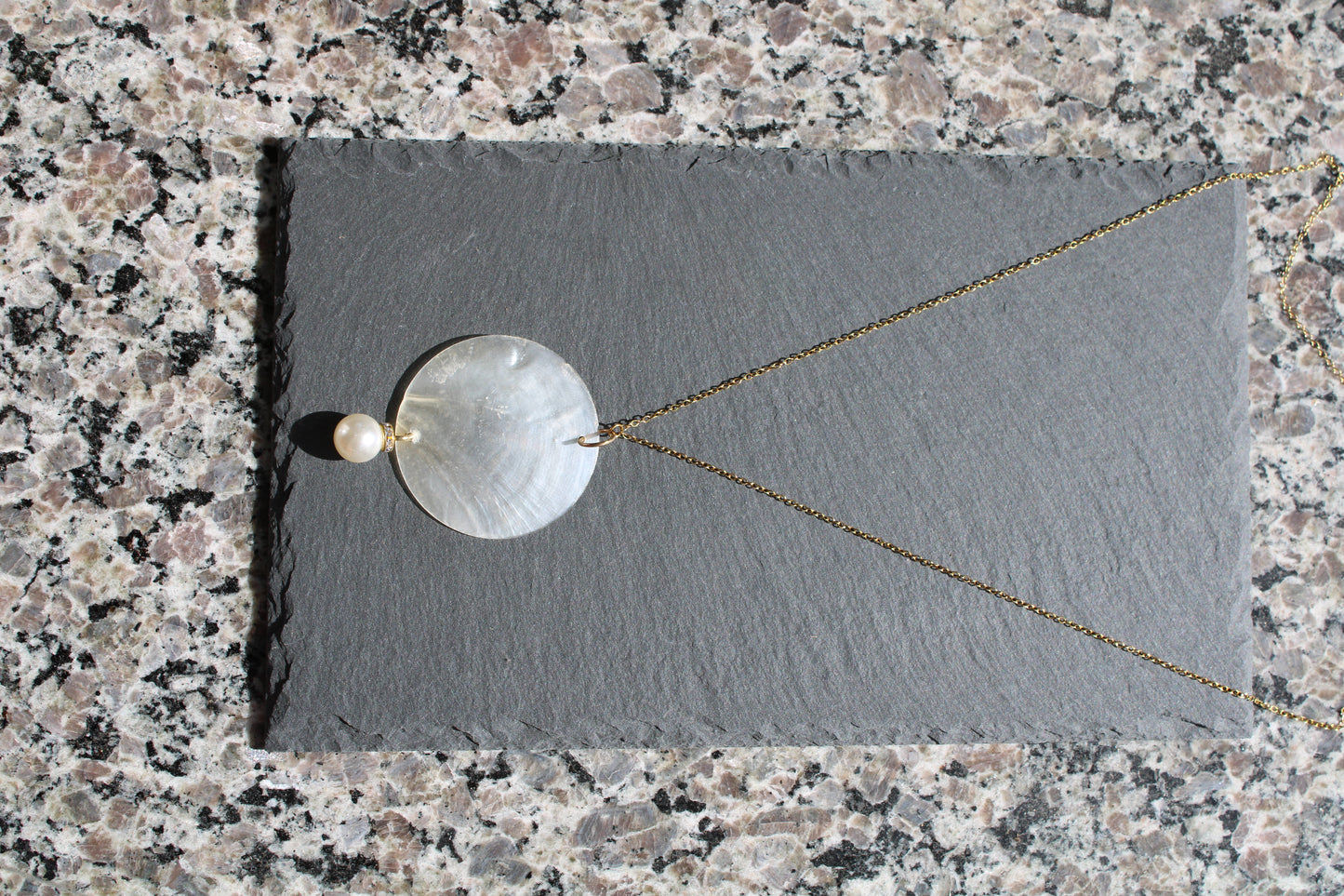 Statement Capiz Necklace