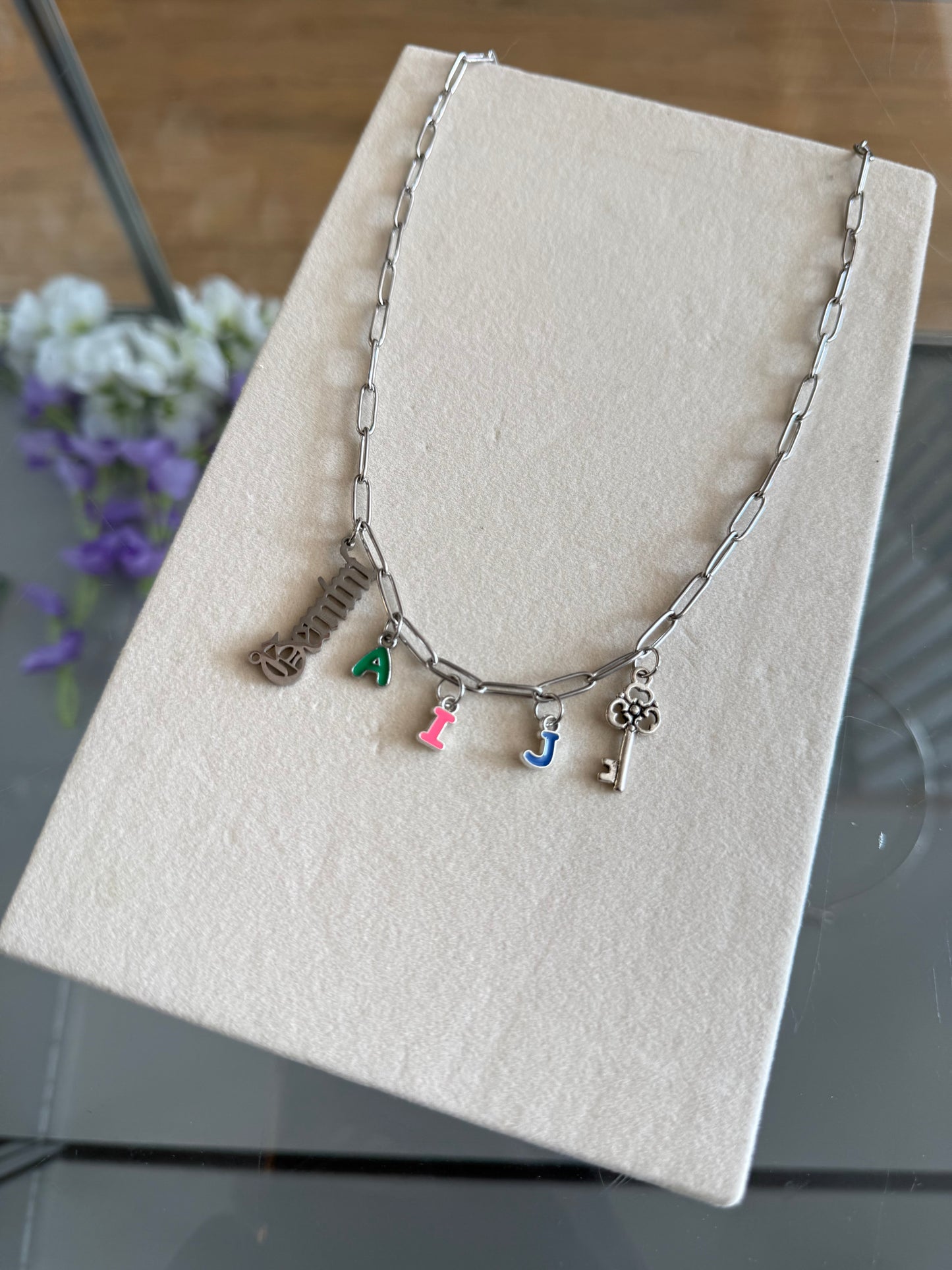 Charm Bar - Surprise Necklace (Paperclip)