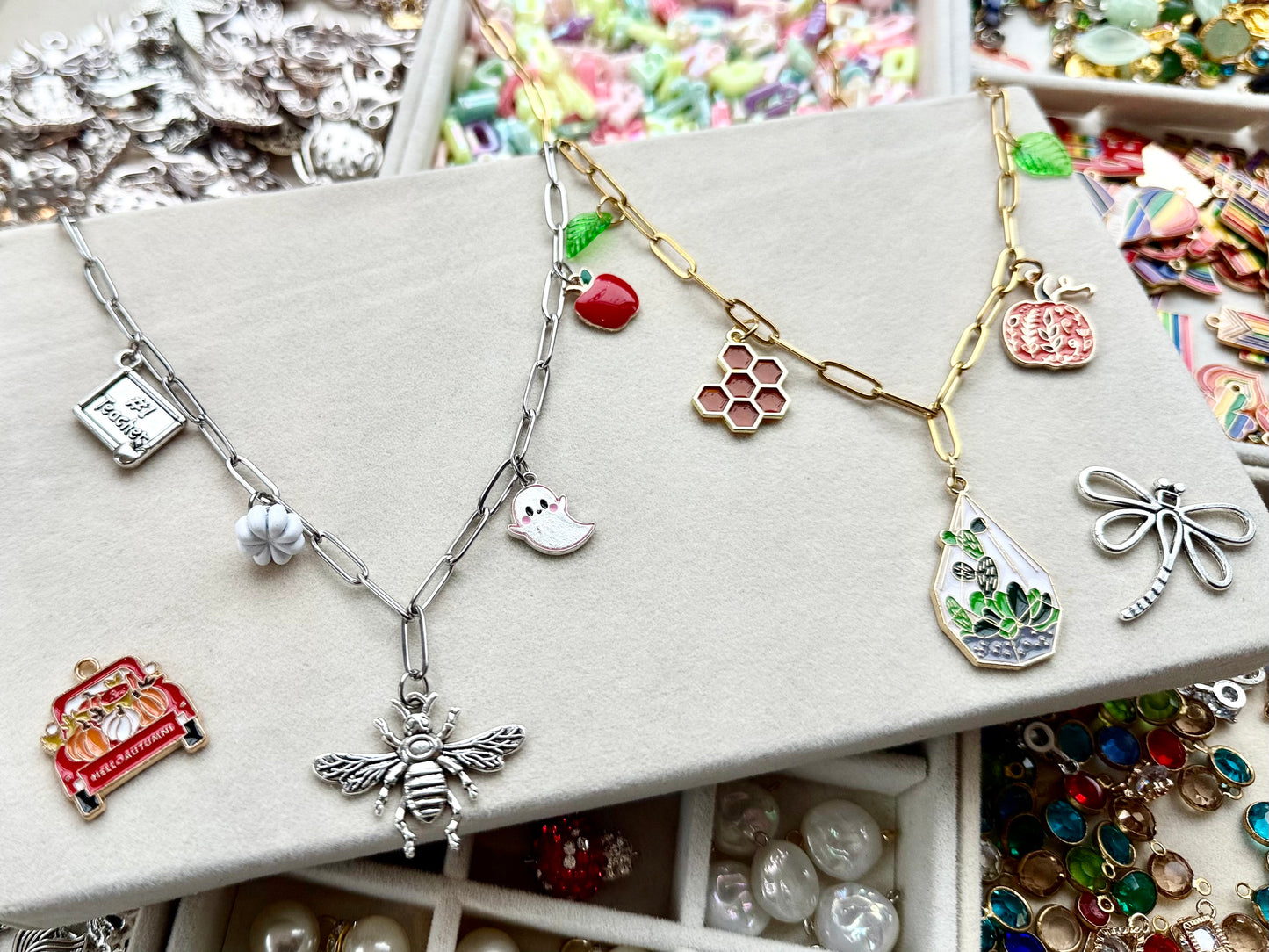 Charm Bar - Surprise Necklace (Paperclip)