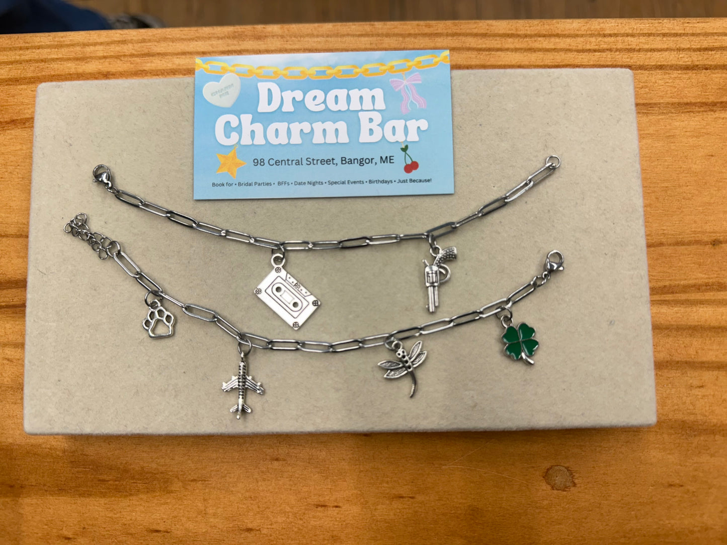 Charm Bar - Surprise Bracelet (Paperclip)