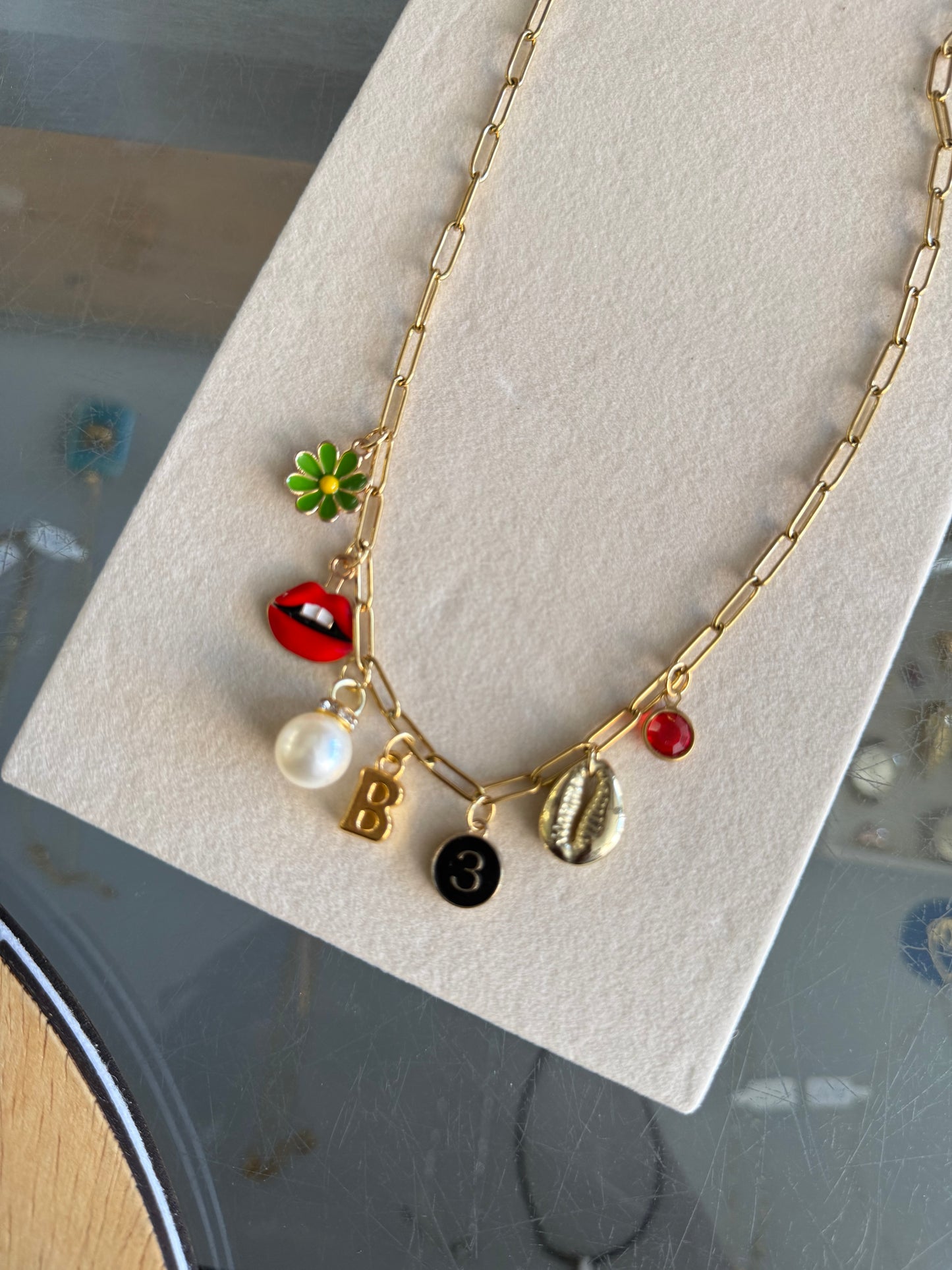 Charm Bar - Surprise Necklace (Paperclip)