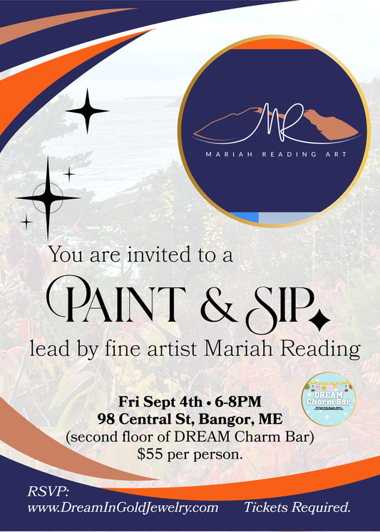 Workshops - Paint & Sip W. Mariah Reading