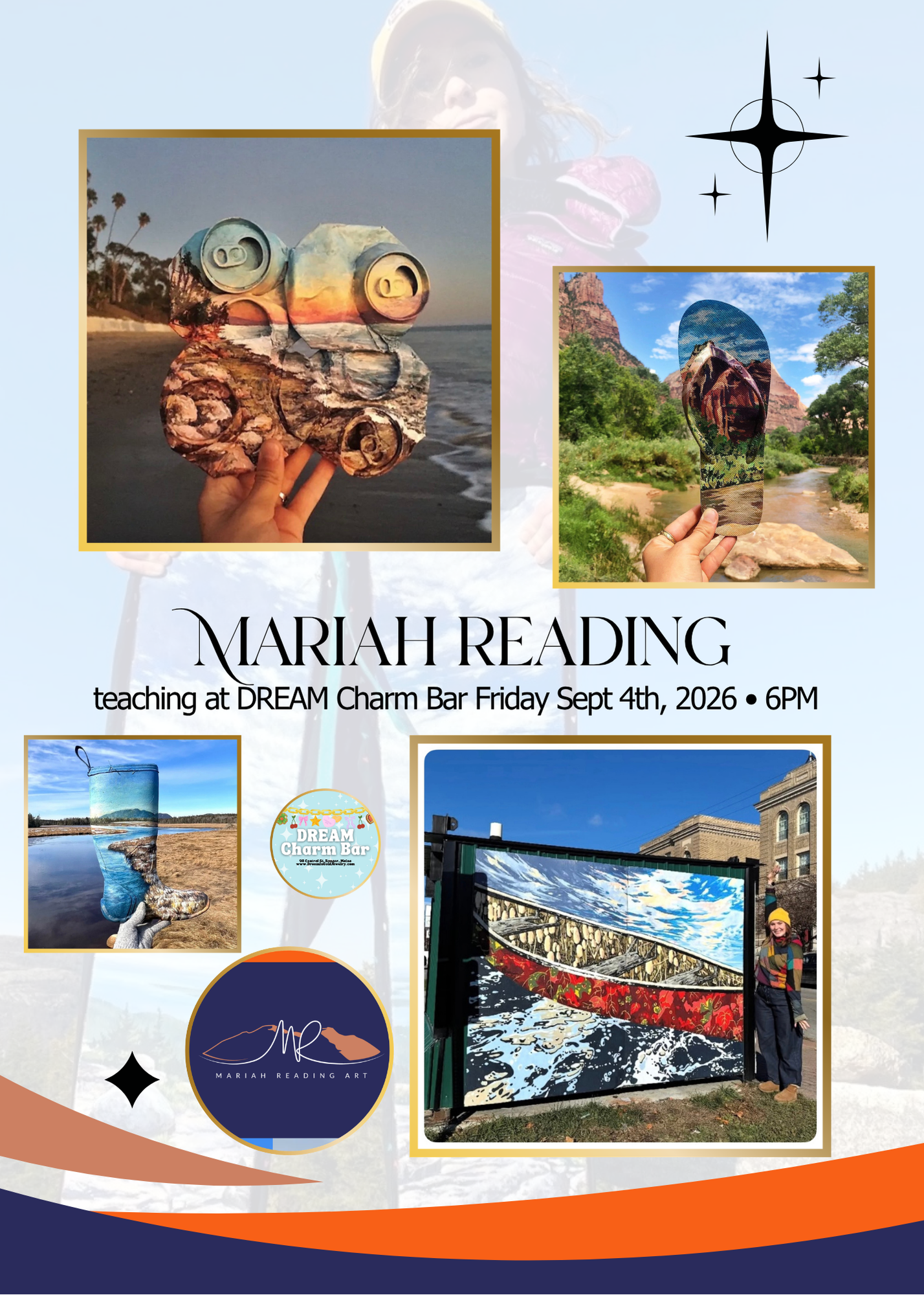 Workshops - Paint & Sip W. Mariah Reading