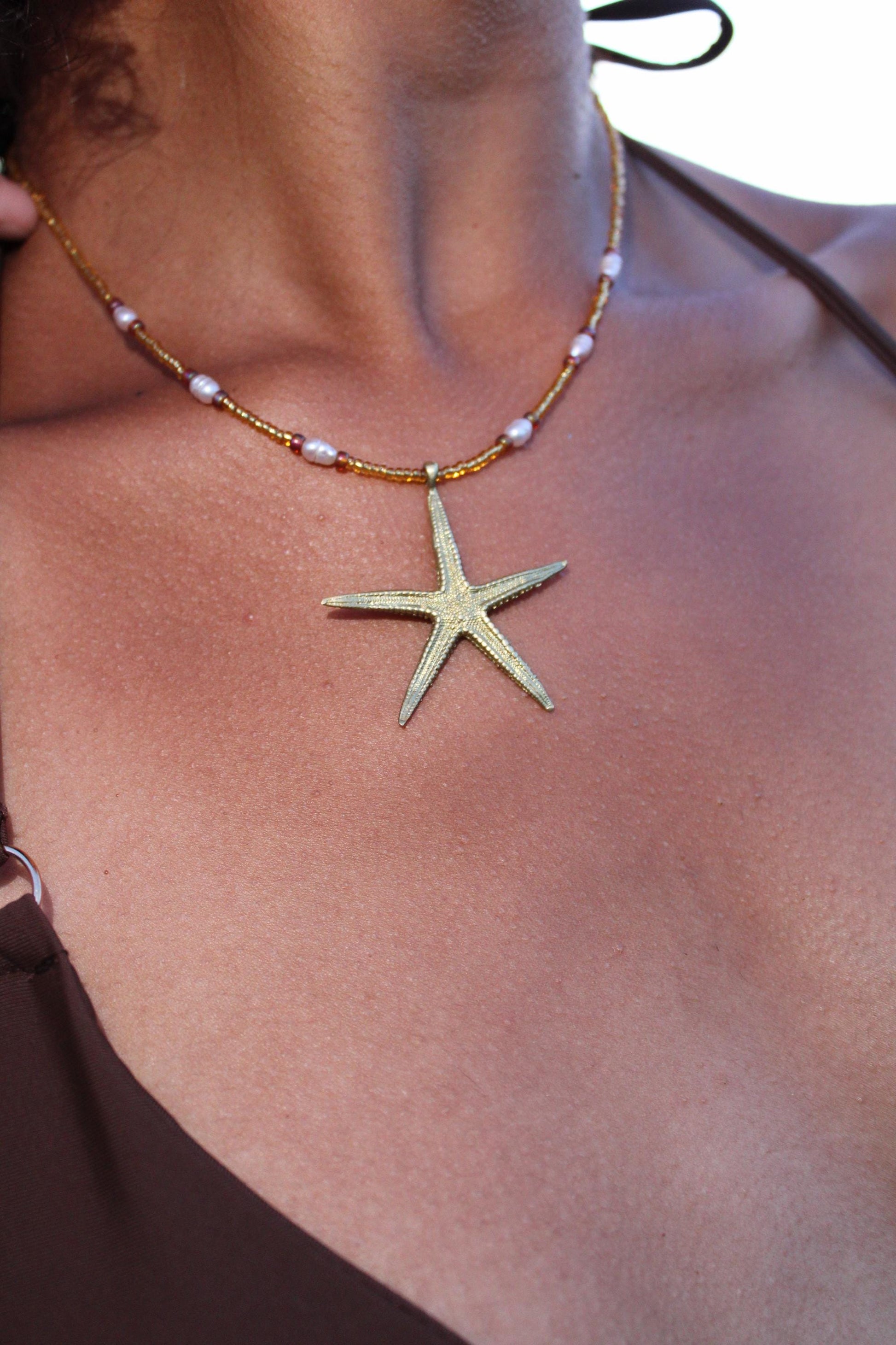 Starfish Necklace (Gold)